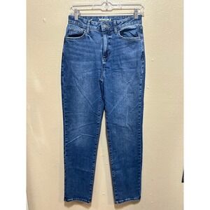 Sonoma Goods For Life Curvy Straight Jeans Women's Size 4R Blue‎ Denim